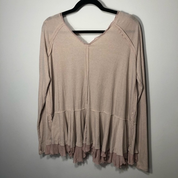 Free People We the Free Tangerine Tee In Mauve - Picture 4 of 12